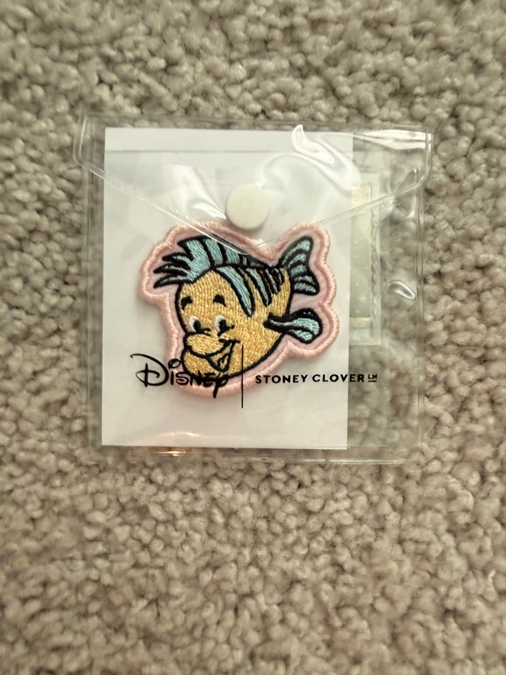 Disney Stoney Clover Lane Flounder Embroidered Patch